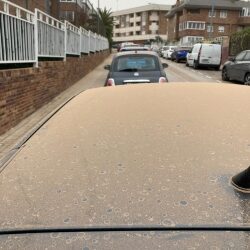 La calima seguirá dominando el cielo de Majadahonda hasta esta tarde