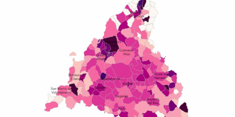 Majadahonda encabeza la incidencia de la Covid – 19 en la Comunidad de Madrid