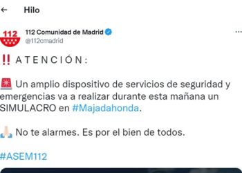 La estación de tratamiento del Canal de Isabel II acoge un simulacro de emergencias