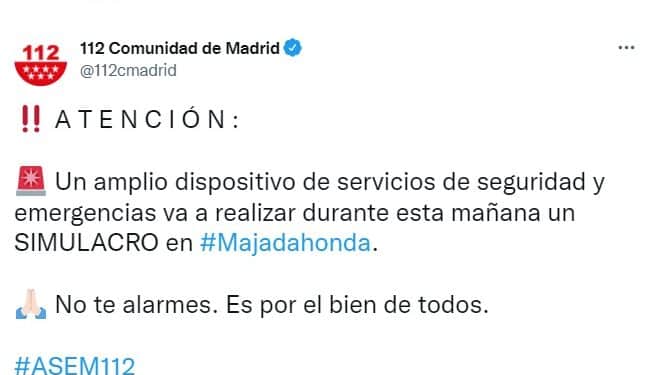 La estación de tratamiento del Canal de Isabel II acoge un simulacro de emergencias