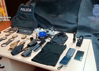 Desarticulada una organización criminal especializada en robos con violencia e intimidación