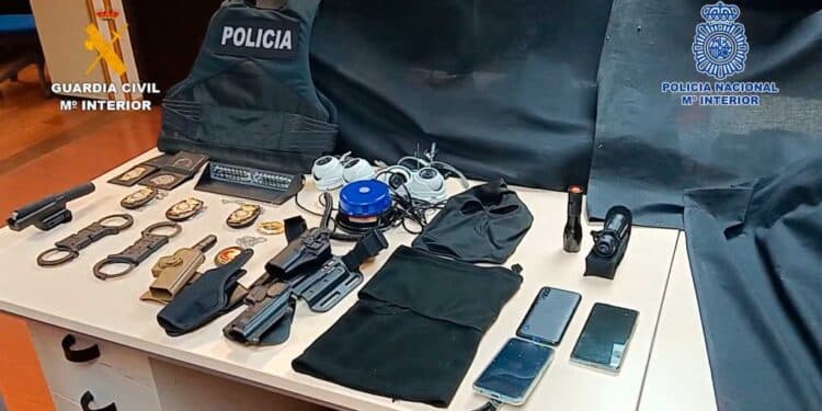 Desarticulada una organización criminal especializada en robos con violencia e intimidación