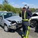 Un accidente de tráfico ocasiona el corte de los tres carriles de la M50, a la altura de Majadahonda