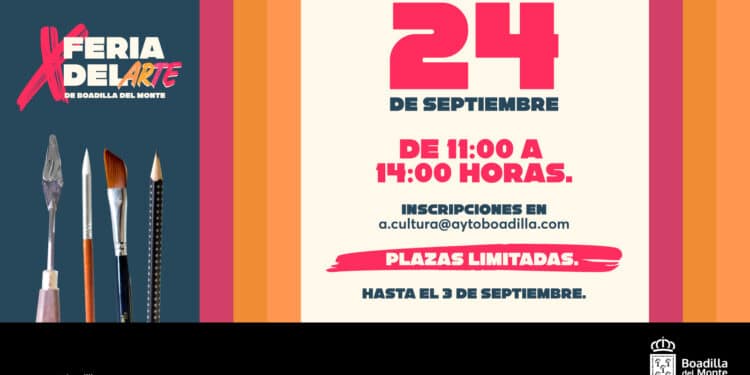 La Feria del Arte de Boadilla del Monte celebra su décimo aniversario en septiembre