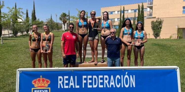Las chicas del CV Majadahonda se proclaman campeonas de España de Voley Playa Sub-19