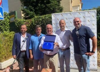 El restaurante As de Bastos premia al actor Jorge Sanz