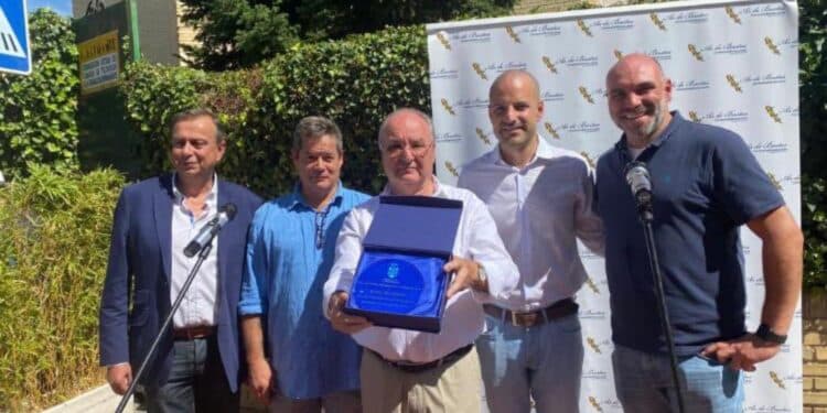 El restaurante As de Bastos premia al actor Jorge Sanz