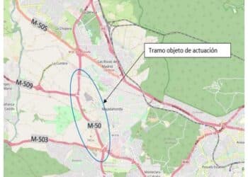 Aprobado de forma provisional el proyecto de mejora del enlace entre la M-50 y la M-509