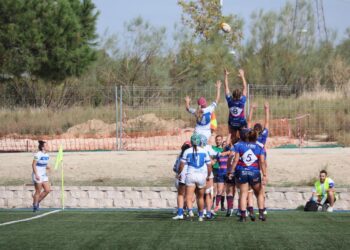 Las chicas del Majadahonda de rugby siguen imparables y barren al Olímpico 33-17