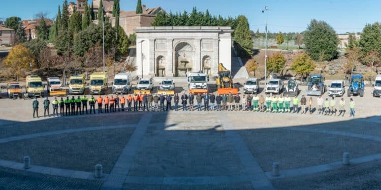 Más de 200 efectivos forman parte del Plan de Emergencias ante Inclemencias Invernales de Boadilla