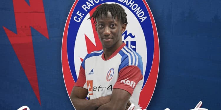 Imagen de despedida del Rayo Majadahonda a Konaté