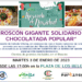 Roscón gigante solidario este martes en Collado Villalba