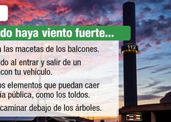 El 112 recomienda a los ciudadanos que “extremen la precaución” ante la llegada de la borrasca Gérard