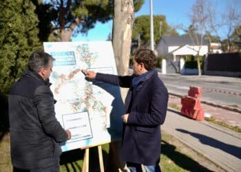 El carril bici de Las Rozas crece