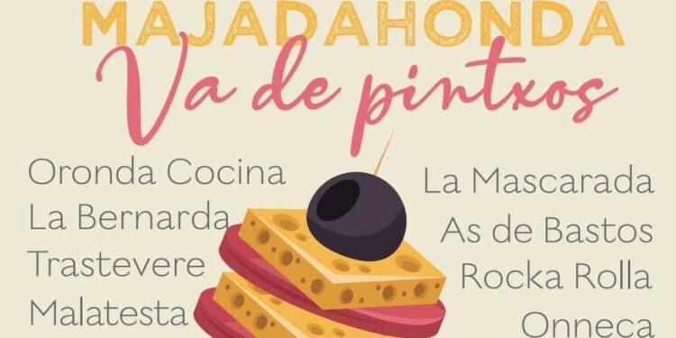 La segunda edición de ‘Majadahonda va de pintxos’ vuelve a las calles