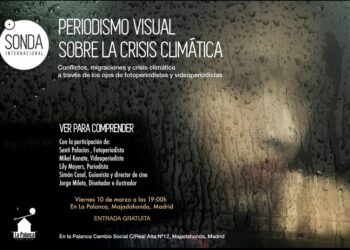 El fotoperiodista Santi Palacios charla en Majadahonda sobre fotografía y crisis climática