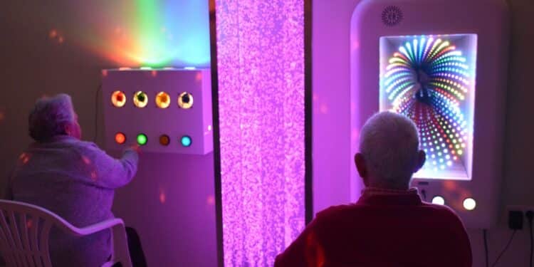 Nueva sala multisensorial en el Centro de Atención a Personas con Discapacidad de Majadahonda