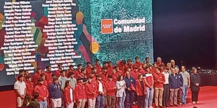 Imagen de la gala del deporte.