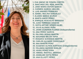 Eva Sáenz de Pipaón presenta la lista de su candidatura