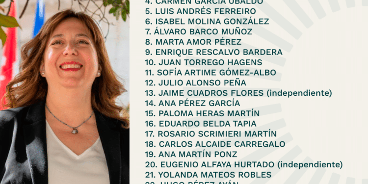 Eva Sáenz de Pipaón presenta la lista de su candidatura
