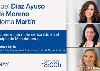 Inicio de campaña para el PP de Majadahonda con Isabel Díaz Ayuso