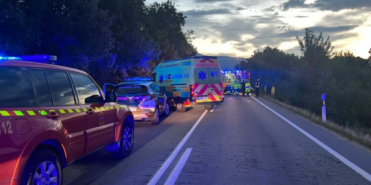 La Guardia Civil, única superviviente del accidente de la M-608, sale de la UCI