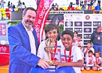 Jaime Amaya, estrella junior del baloncesto majariego