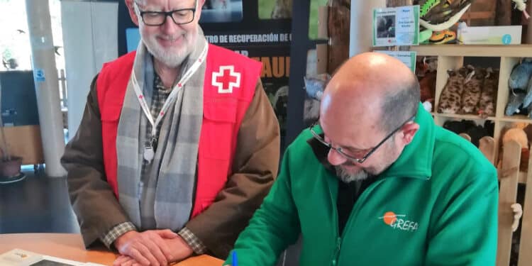 Acuerdo entre GREFA y Cruz Roja para realizar acciones de sensibilización medioambiental