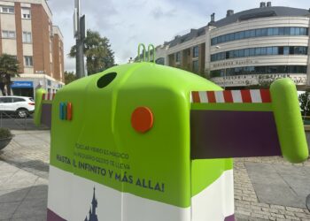 Contenedores con Maléfica, BuzzLightyear y Capitán América para animar al reciclado