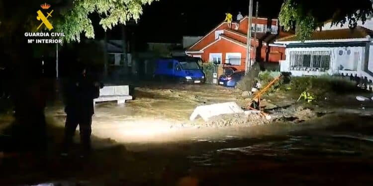 La zona más afectada por la DANA ha sido la suroeste de la Comunidad
