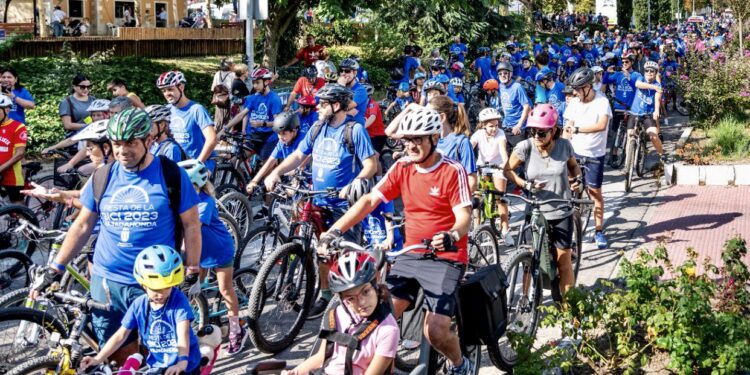 La Fiesta de la Bici ha reunido a más de 4000 personas