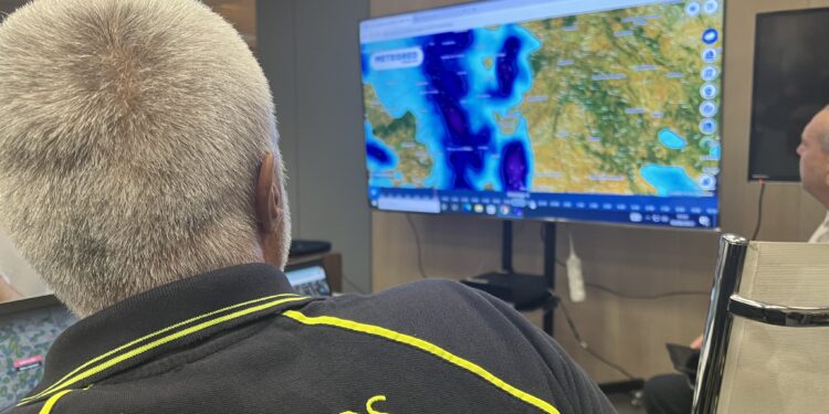 Alerta roja por fuertes lluvias en el noroeste y sur de la Comunidad Madrid