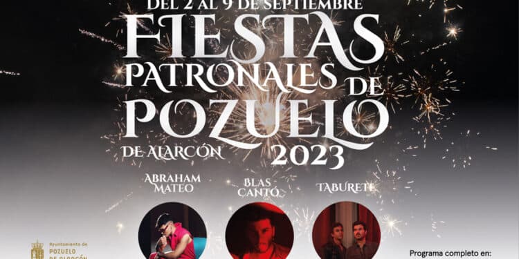 Taburete, Abraham Mateo y Blas Cantó serán los protagonistas musicales de las fiestas de Pozuelo de Alarcón