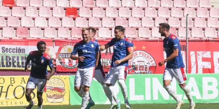 Primera victoria liguera del Rayo Majadahonda en Las Gaunas