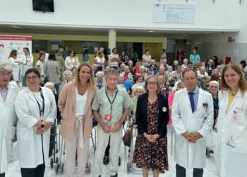El Hospital Puerta de Hierro inaugura un área de estimulación funcional para los pacientes de la Unidad de Ortogeriatría