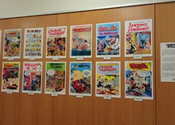 Cómics, portadas y talleres en la biblioteca para homenajear al genial Francisco Ibáñez