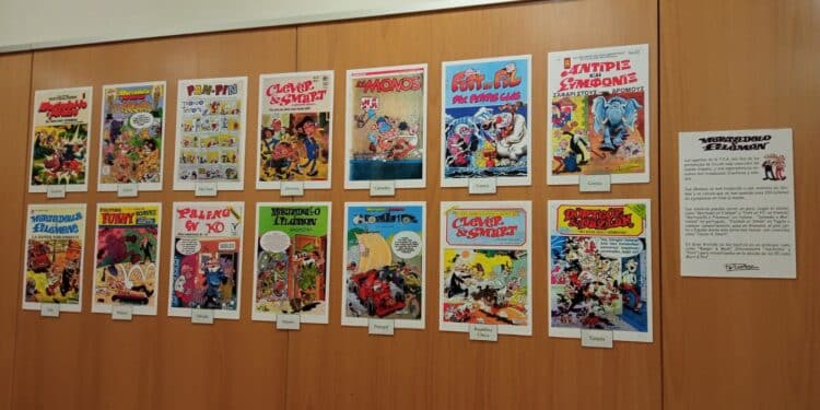 Cómics, portadas y talleres en la biblioteca para homenajear al genial Francisco Ibáñez