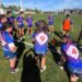Los rhinos y rhinas del rugby majariego se imponen en la División de Honor B y la Copa FER