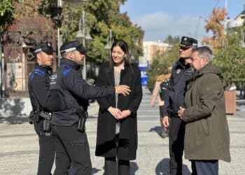 La Policía Local pone en marcha un nuevo dispositivo de patrullas a pie por la zona centro