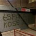 Vandalizan con una pintada la sede del PSOE de Majadahonda