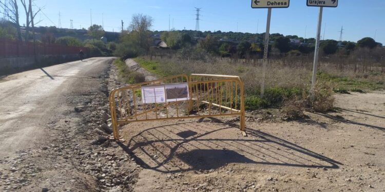 Comienzan las obras para aumentar la seguridad frente a riadas en el Camino de la Dehesa