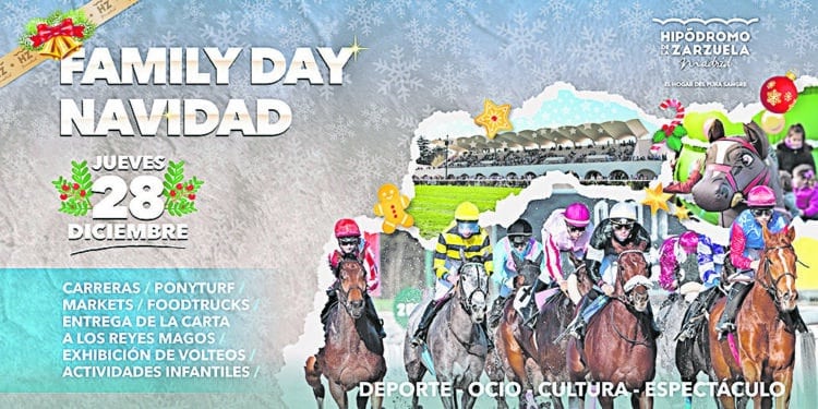 El Hipódromo de la Zarzuela prepara el Family Day