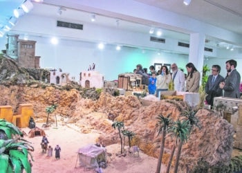 Los vecinos pueden visitar el nuevo Belén en la Casa de la Cultura, hasta el 5 de enero