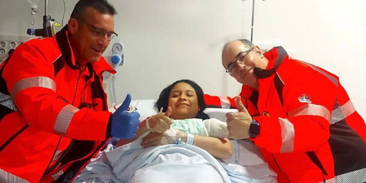 Un bebé nace en una ambulancia camino al hospital Puerta de Hierro