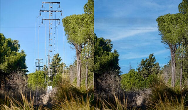 Finaliza el soterramiento de la línea eléctrica aérea sobre la Dehesa de Navalcarbón