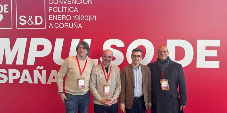 El portavoz del PSOE de Majadahonda participa en la Convención Municipal Socialista de La Coruña