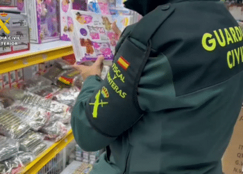 La Guardia Civil interviene más de medio millón de juguetes en establecimiento de la Comunidad de Madrid