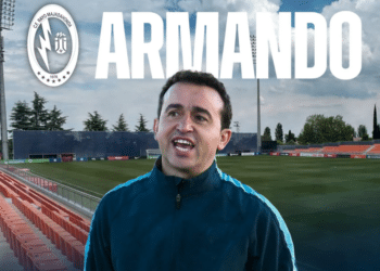 Armando de la Morena asume el reto de conseguir “resultados inmediatos” como nuevo entrenador del Rayo Majadahonda