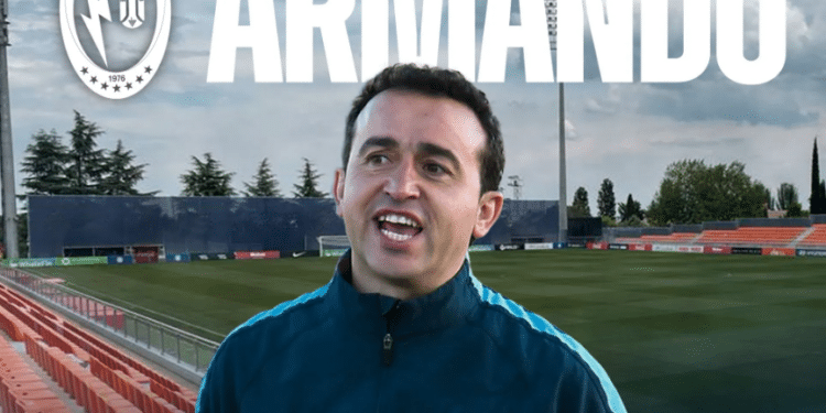 Armando de la Morena asume el reto de conseguir “resultados inmediatos” como nuevo entrenador del Rayo Majadahonda