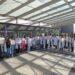 Concentración de trabajadores de las Fundaciones de Investigación Biomédica en el Puerta de Hierro para denunciar el “bloqueo” del nuevo convenio colectivo